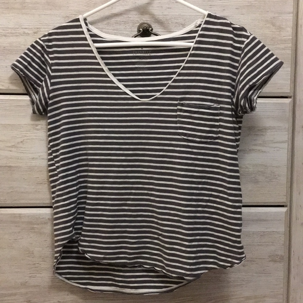 american eagle crop top shirt